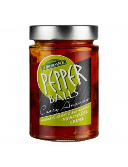 Víno z Kobylí Pikantní chilli papriky plněné čerstvým sýrem, curry a ananasem 290 g